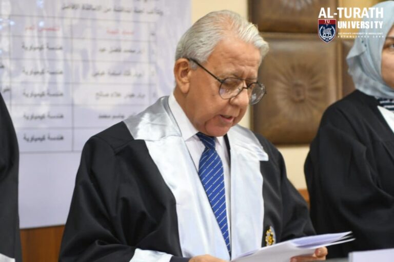 جامعة التراث تعزز حضورها الأكاديمي عميد كلية الهندسة يترأس مناقشة علمية رصينة في الجامعة التكنولوجية - جامعة التراث - Al-Turath University