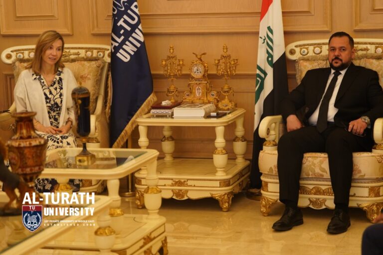 السفيرة الإسبانية تزور جامعة التراث وتشيد بمنجزاتها الأكاديمية المبهرة وتعلن نيتها تأسيس شراكات استراتيجية مع التراث - جامعة التراث - Al-Turath University