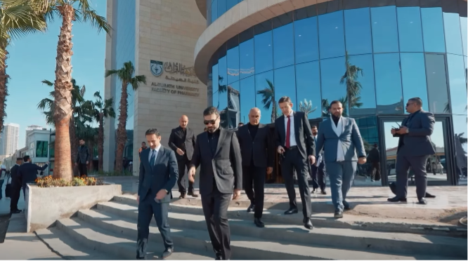 رئيس مجلس الأمناء الأستاذ علي العكيلي يستقبل مدير عمليات مجموعة فنادق أكور العالمية, جامعة التراث تدهش ضيفها الدولي وتثبت أن التميّز لغة عالمية 3 رئيس مجلس الأمناء الأستاذ علي العكيلي يستقبل مدير عمليات مجموعة فنادق أكور العالمية, جامعة التراث تدهش ضيفها الدولي وتثبت أن التميّز لغة عالمية - جامعة التراث - Al-Turath University