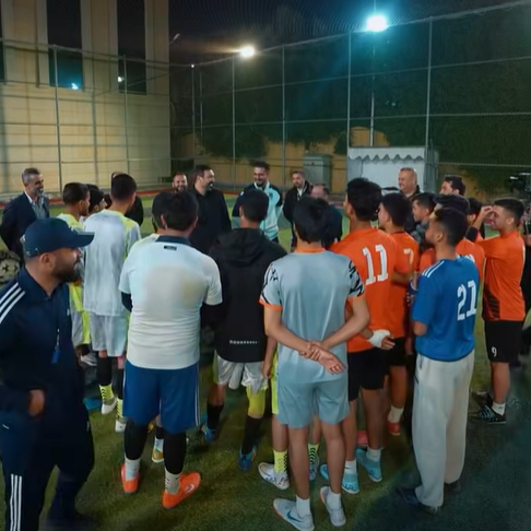 السيد علي العكيلي يصنع أثرا بالقدوة وليالي رمضان في جامعة التراث تجمع الطمأنينة والمشاركة وكرة القدم مع الطلبة