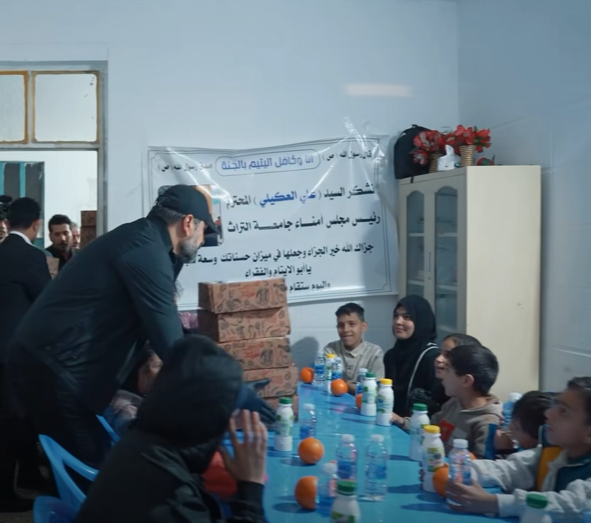 حين يتحول العطاء إلى رسالة إنسانية, السيد علي العكيلي يشارك الأيتام مائدة الإفطار ويجسد قيم التضامن في شهر رمضان 8 حين يتحول العطاء إلى رسالة إنسانية, السيد علي العكيلي يشارك الأيتام مائدة الإفطار ويجسد قيم التضامن في شهر رمضان