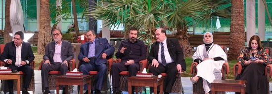 الفن يلتقي بالمعرفة في جامعة التراث, السيد علي العكيلي يستقبل نخبة من فناني العراق في أمسية رمضانية تحتفي بالجمال والإبداع