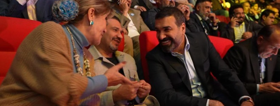 حضور السيد علي العكيلي في اليوم العالمي للمسرح يجسد رسالة الفن والهوية