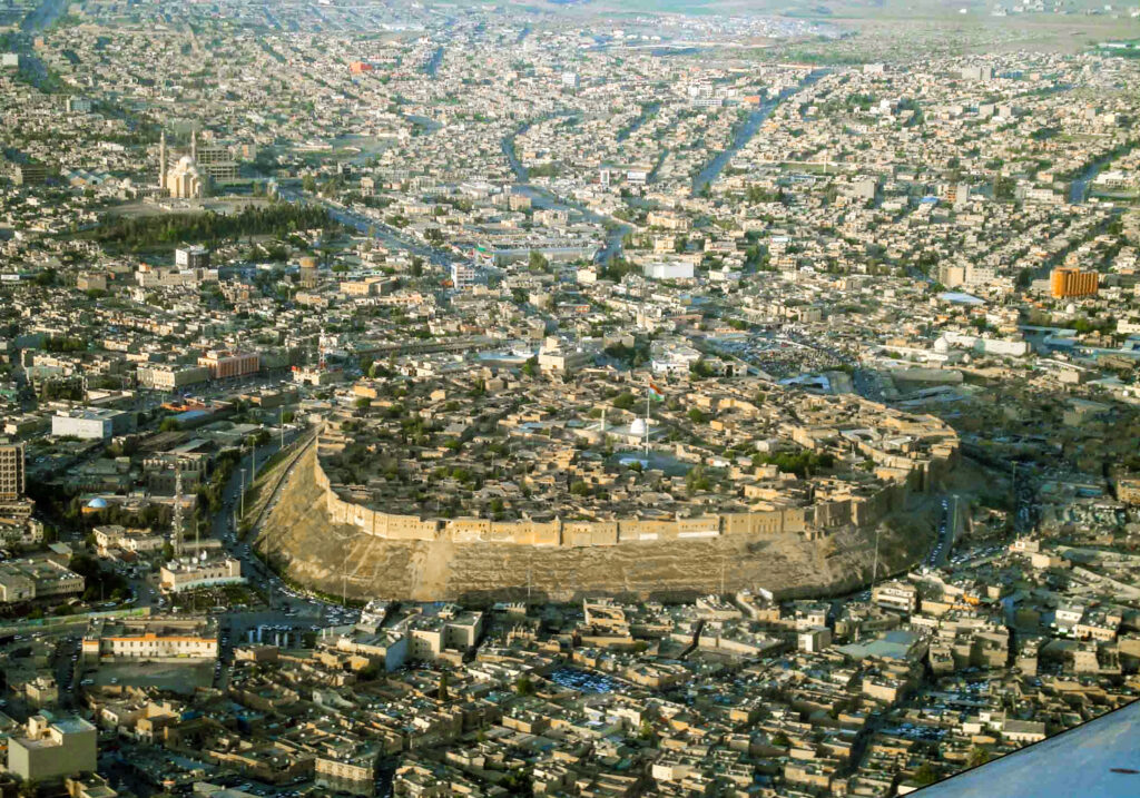 دليل السياحة في العراق 1 قلعة أربيل التاريخية
