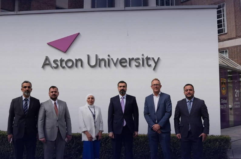 لقاء وفد التراث مع جامعة أستون