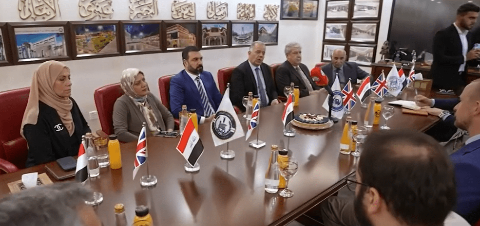 زيارة المجلس الثقافي البريطاني إلى جامعة التراث - جامعة التراث - Al-Turath University
